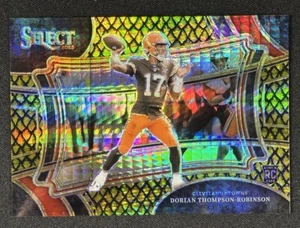 Dorian Thompson-Robinson Gold /10 Dragon Scale Rookie 2023 Select RC 8/10 - Picture 1 of 2