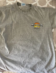 The Evolution of Rock Hard Rock Cafe T Shirt Memphis Tennessee Gray M Preowned - Picture 1 of 3