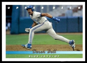 1993 Upper Deck #158 Derek Bell - Toronto Blue Jays - Picture 1 of 2