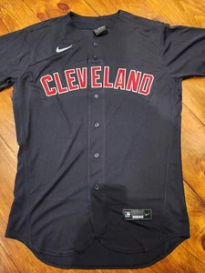 Nike Cleveland Indians Authentic Collection Blau Trikot Herren 44 Blanko Neu ohne Etikett Selten - Bild 1 von 6