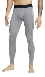 Nike Pro Men's Dri-Fit Workout Training Tights With Pocket FB7952-084 - Picture 1 of 3