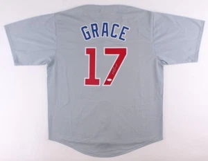 Mark Grace Signed Gray Road Cubs Jersey (JSA COA) 16xGold Glove / 3x All Star 1B - Picture 1 of 6