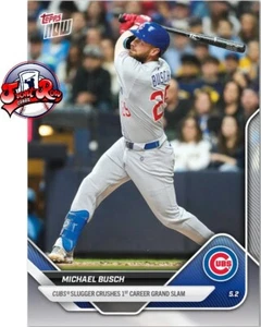 Michael Busch 2025 MLB Topps Now 131 prevendita - Foto 1 di 2