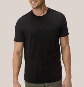 Camiseta clásica Buck Mason 100 % Supima para hombre pequeña negra cuello redondo hecha en EE. UU. - Imagen 1 de 10