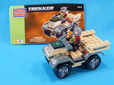 Mega Bloks 9153 Trekker 100% Complete with Instructions - Image 1 of 4