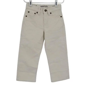 Crewcuts Corduroy Pants Kids 4 Ivory Everyday Classic Basic Timeless Casual NWT - Picture 1 of 21