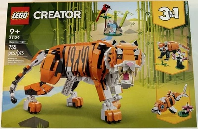 LEGO Creator 31129 Tiger Majestic 3in1 Animal Build NEW Sealed FREE Shipping! - Image 1 of 4