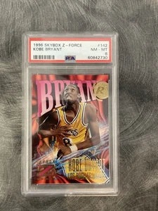 1996 Skybox Z-force Kobe Bryant Rookie Card Psa 8 - Picture 1 of 2