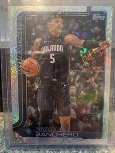 2025 Topps Series 1 Paolo Banchero #87 Orlando Magic Glitter - Bild 1 von 2