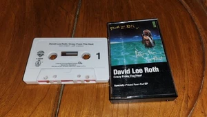 David Lee Roth Crazy From The Heat Cassette Tape 4 Cut EP - Bild 1 von 4