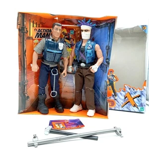 1998 Hasbro Action Man Vs X 2 Pack (Complete) - Picture 1 of 5
