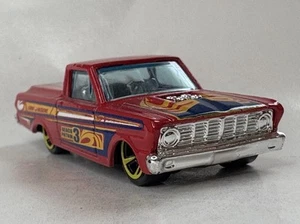 Ford Ranchero rojo fundido a presión Hot Wheels Mystery Models '65 - Imagen 1 de 8