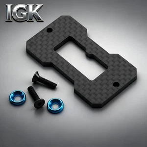 Carbon Fiber Servo Mount Reinforcement Plate for Tamiya TT02/TT-02 1/10 RC Car - Picture 1 of 6