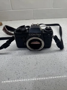 Cuerpo de cámara fotográfica Contax 139 cuarzo 35 mm SLR (Yashica/Contax) FUNCIONA - Imagen 1 de 9