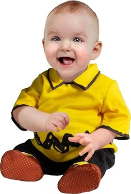 Rubies Unisex baby Peanuts 3 Piece Charlie Brown Costume  12-18 Months - Image 1 of 4