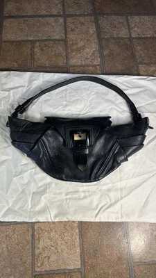 Bolso de hombro DIESEL vintage de cuero negro Foto 1 de 4