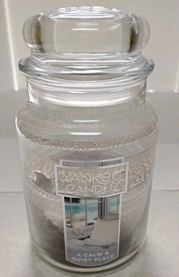 Tarro grande Yankee Candle A CALM & QUIET PLACE 22 OZ - usado Foto 1 de 4