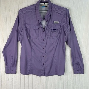 Magellan Outdoors Long Sleeve Fishing Shirt Womens 2XL Fish Gear Mag Wick - Picture 1 of 14