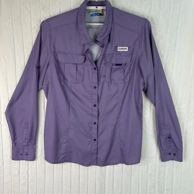 Magellan Outdoors Long Sleeve Fishing Shirt Womens 2XL Fish Gear Mag Wick - Image 1 of 4