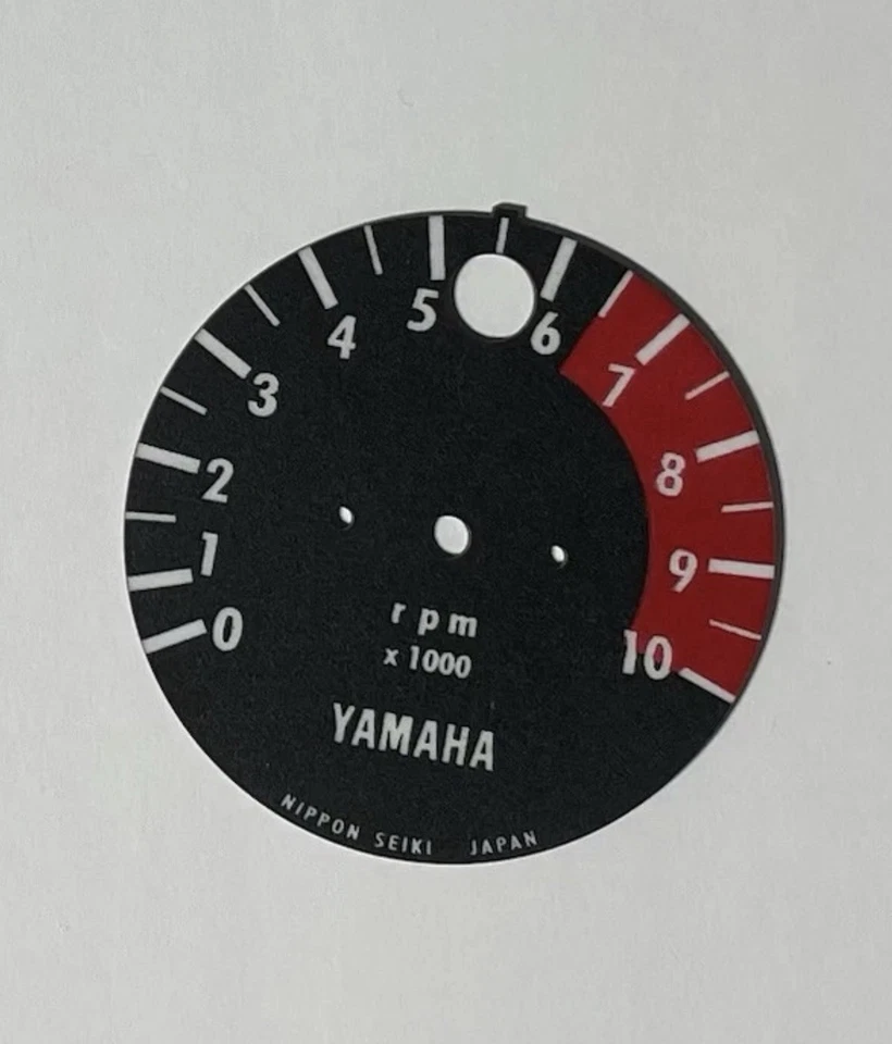 Yamaha Rt1 360 1971 enduro tacómetro placa frontal Foto 1 de 1