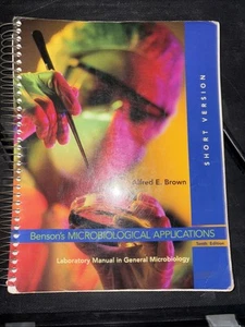 Benson's Microbiological Applications: Laboratory Manual in General Microbiology - Picture 1 of 2