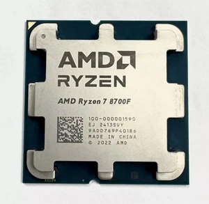 AMD Ryzen 7 8700F 4.10 GHz 8 Core 16 Thread AM5 Desktop CPU 100-000001590 - Bild 1 von 3