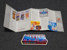 Inserto NES Nintendo KONAMI KON-NES-US raro poster posta offerta Castlevania