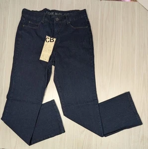 Code Bleu Women's 12 Blue Jeans Dark wash Stretch Straight Fit high rise - Picture 1 of 13