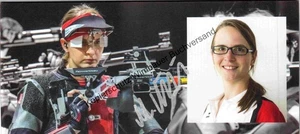 Original Autogramm Myriam Brühwiler Biathlon /// Autograph signiert signe 343463 - Picture 1 of 2