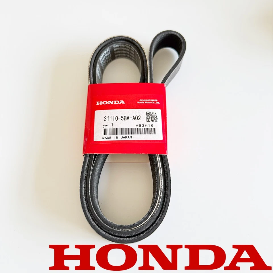 NEW OEM Honda 31110-5BA-A02 Serpentine Drive Belt for 2016-2024 Civic HR-V - Image 1 of 4