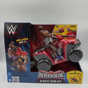 Mattel WWE Slam N' Spin ATV mit großer E Figur - BRANDNEU - Bild 1 von 11