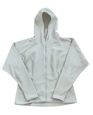 Marmot Women’s Ivory Full Zip Fleece Polartec Hoodie Sweater Size Medium - Image 1 of 4