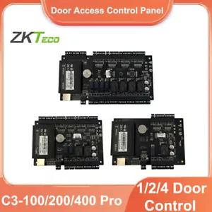Placa de panel de control de acceso de puerta ZKTeco C3-100/200/400 Pro Network TCP IP Wiegand - Imagen 1 de 8