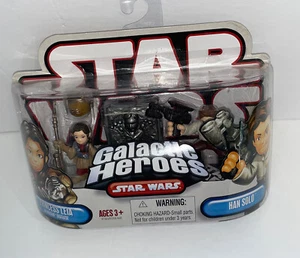Star Wars Galactic Heroes Boushh Disfraz Leia Han Solo Carbonita Han Solo B3 - Imagen 1 de 2