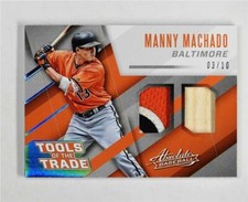 2017 Chronicles Absolute Tools of the Trade Materials Double Manny Machado /10