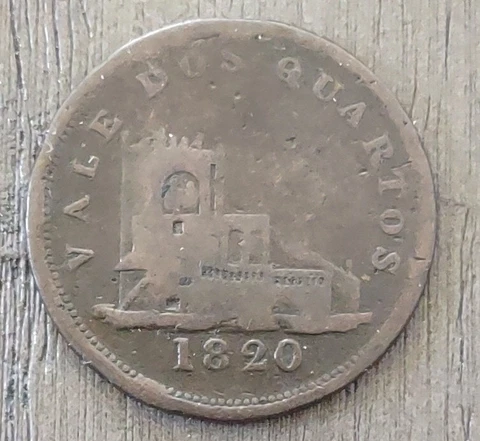 1820 GIBRALTAR 2 QUARTOS COIN R29 Cover