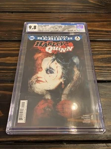 DC Comic: Harley Quinn #1 Rebirth Sienkiewicz CGC 9,8 etichetta lunare personalizzata - Foto 1 di 12