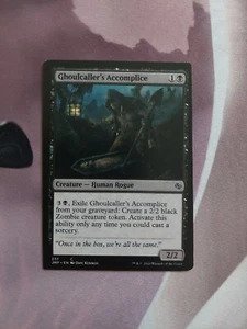 Ghoulcaller's Accomplice MISPRINT Magic MTG Card - Miscut Twisted - MISP10 - Picture 1 of 2