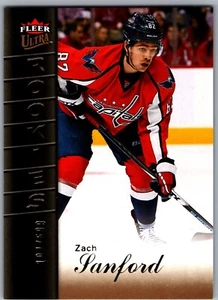 16-17 FLEER SHOWCASE ULTRA ROOKIE ZACH SANFORD RC /599 #U14 WASHINGTON CAPITALS - Picture 1 of 2