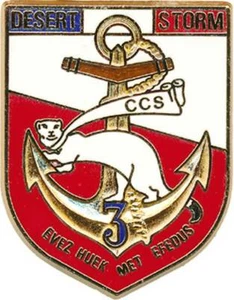 3° R.I.Ma, C.C.S, DAGUET, DESERT STORM, épingle sertie, Delsart (1181) - Picture 1 of 2