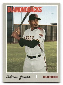 Adam Jones 2019 Topps Heritage Baseball #705 Arizona Diamondbacks - Imagen 1 de 2