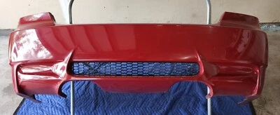 2008-2013 BMW M3 E92 REAR BUMPER COVER W/O PARK ASSIST 51127907209 OEM Red - Image 1 of 4