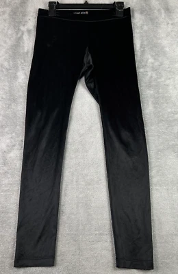 Pantalones Legging Alice + Olivia Pequeños 28x29 Negros Elastizados Ajustados Tiro Medio Atléticos Foto 1 de 4