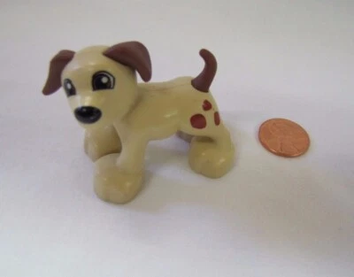 Lego Duplo Puppy Dog Pet W/ Spots For Farm Farmer House Animal Zoo Replacement - Image 1 of 3
