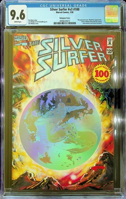 Silver Surfer #v3 #100 - (Jan 1995, Marvel) - CGC 9.6 - Cert #4008220015 - Image 1 of 2