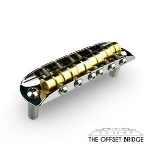 The Offset Bridge Classic® - Premium Jazzmaster, Jaguar and Mustang Bridge 9.5 " - Picture 1 of 17