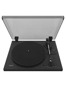 Teac TN-175-B Vollautomatik HiFi Plattenspieler Riemenantrieb, Schwarz - Bild 1 von 4