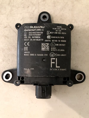 2017-2019 SUBARU IMPREZA BLIND SPOT RADAR OEM 87611FL00A - Image 1 of 4