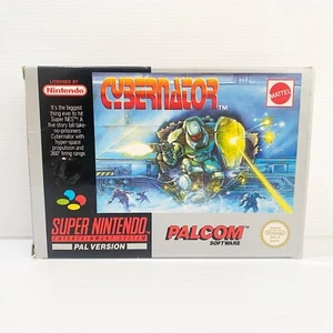 Cybernator + Box, Insert - SNES - Tested & Working - Free Postage - Picture 1 of 9