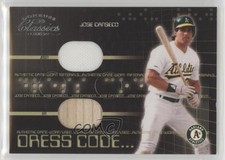 2003 Donruss Classics Dress Code /350 Jose Canseco #DC-58